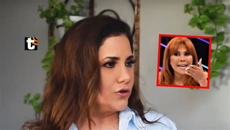 Andrea Llosa Habla De Rivalidad Con Magaly Medina “ella Salta Y Pitea Si Se Quejó Con Gerencia