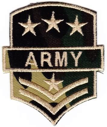 Aufn Her B Gelbild Aufb Gler Iron On Patches Applikation Army Tarnfarbe