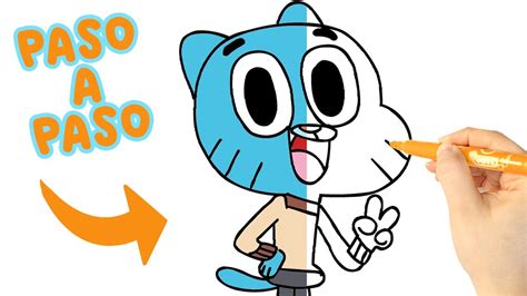 C Mo Dibujar A Gumball Paso A Paso Y F Cil Youtube