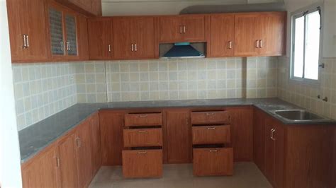 Brown PVC Kitchen Cabinet At Rs 900 Sq Ft In Ludhiana ID 19787745630