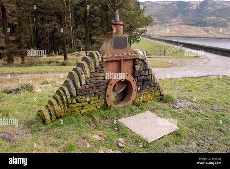 Valve At Haslingden Grane Reservoir Lancashire Stock Photo Alamy