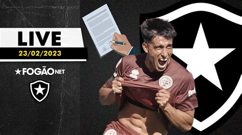 Live Di Pl Cido J Est No Rio Para Assinar O Botafogo Mais Um