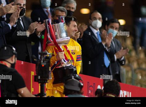 Lionel messi trophy barcelona hi-res stock photography and images - Alamy