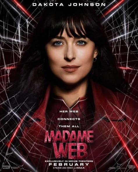 Madame Web Poster Looks Like A Parody Of Superheroes Giant Freakin Robot