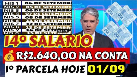 VITÓRIA 14 SALÁRIO 1 PARCELA R 2 640 00 NA CONTA DOS APOSENTADOS A