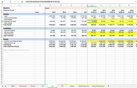 Excel Financial Model Template In Order To Begin Constructing A