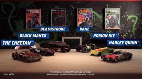 DC's Biggest Villains Speed Into HOT WHEELS UNLEASHED With The DC Super-Villains Racing Season ...