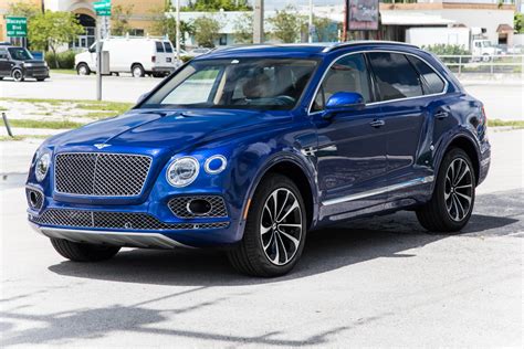 Used 2017 Bentley Bentayga W12 For Sale 132900 Marino Performance