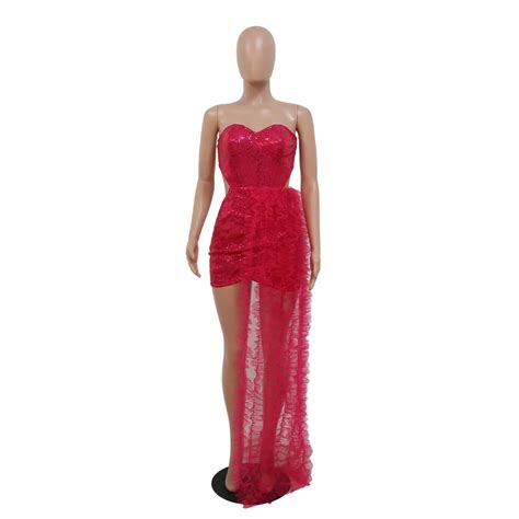 Red Carpet Night Dress Usa Buy Black
