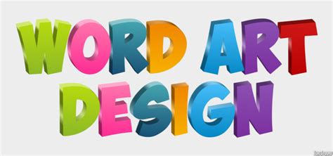 Word Art Design Text Effect And Logo Design Font