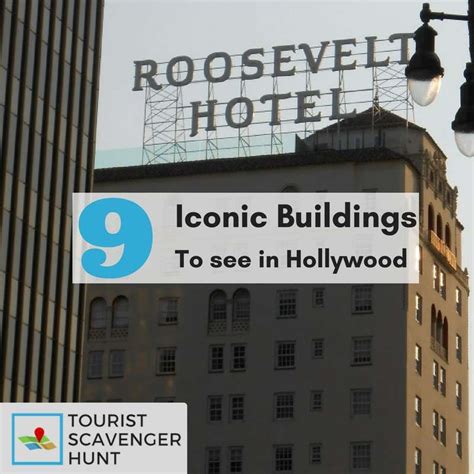 9 Hollywood iconic buildings - Tourist Scavenger Hunt