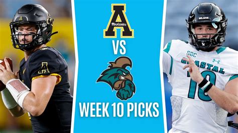 Appalachian State Vs Coastal Carolina Free College Football