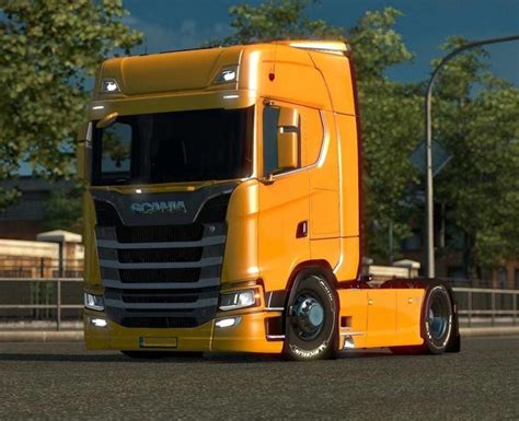 Scania 2016 S And R Low Chassis V10 Tuning Mod Ets2 Mod