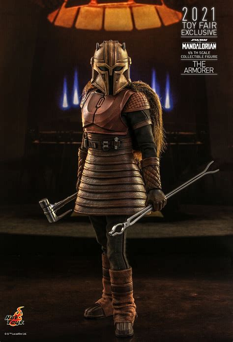 Scale Hot Toys Star Wars The Mandalorian The Armorer TMS
