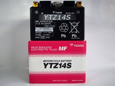 Batería para moto Yuasa YTZ14S Japón