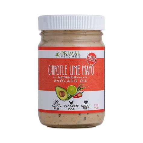 Primal Kitchen Chipotle Lime Mayo With Avocado Oil Thrive Market