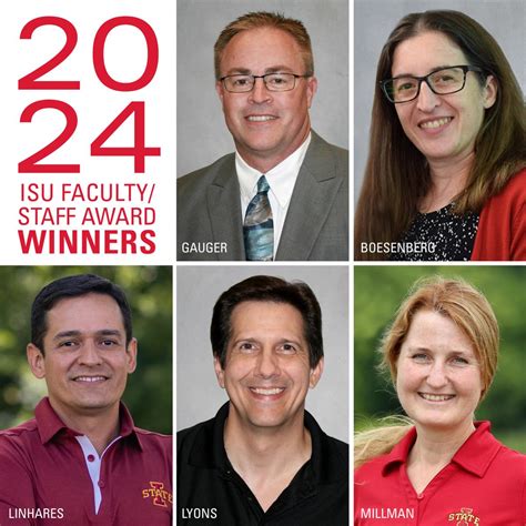 ISU Awards Bestowed To Five CVM Faculty Staff News Articles