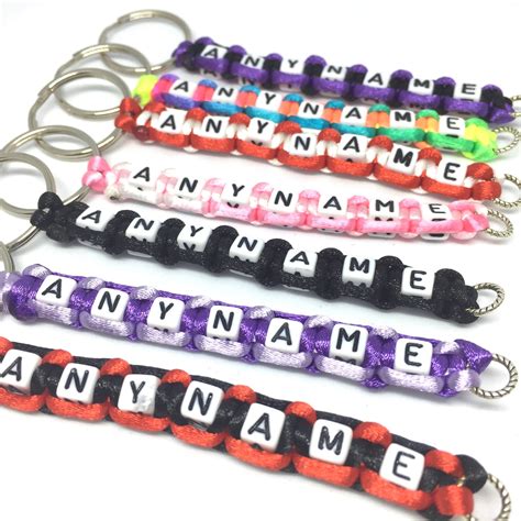 Custom Name Keyring Custom Key Fob Personalised Key Fob Etsy In