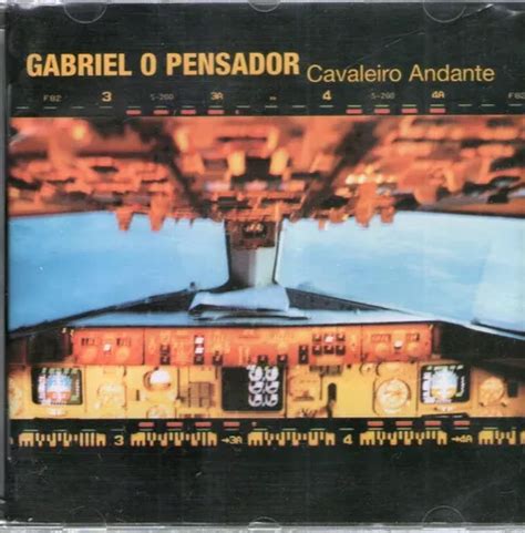 Cd Gabriel O Pensador Cavaleiro Andante Original Lacrado MercadoLivre