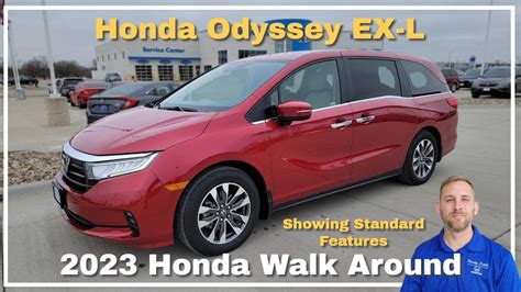 Honda Odyssey Ex L Walkaround Standard Features Youtube