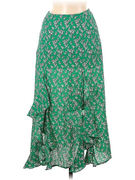 The Fifth Label 100 Polyester Green Casual Skirt Size Xs 69 Off