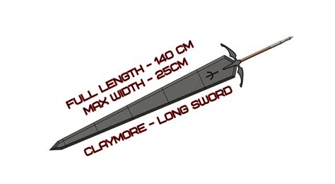 Claymore Anime Sword