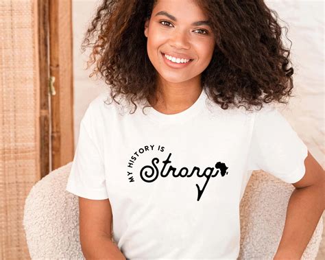 My History Is Strong Svg Black History Svg African American Etsy