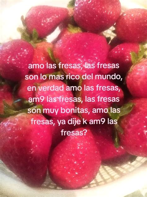 Pin De ♡~teté~♡ 🎀 En Yo En 2024 Frases De Fresas Pequeñas Comidas Fresas