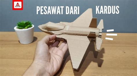 Pesawat Dari Kardus Sinau