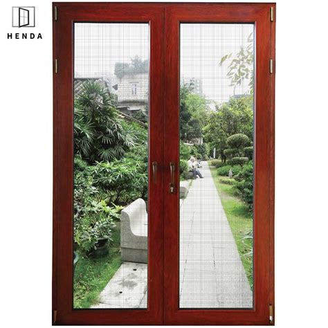 Manufacture French Double Seal Ing Aluminium French Double Doors Prices