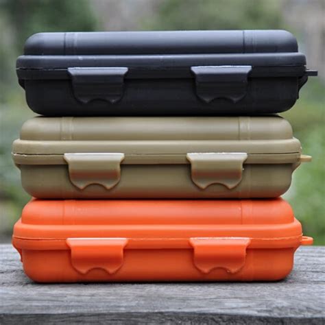 Pcs Lot Outdoor Shockproof Waterproof Airtight Survival Storage Case