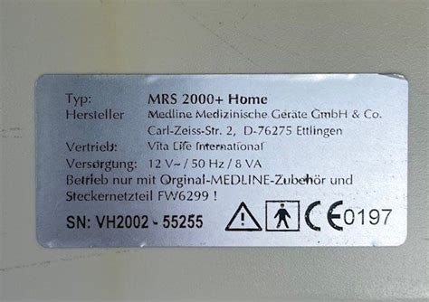 Vita Life Magnetfeld Resonanz System MRS 2000 Home Kaufen Auf Ricardo