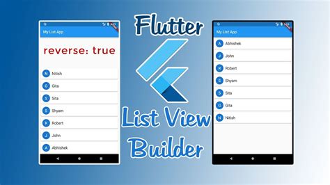 Flutter Listview Tutorial Using Listview Builder Easyflutter Youtube Images