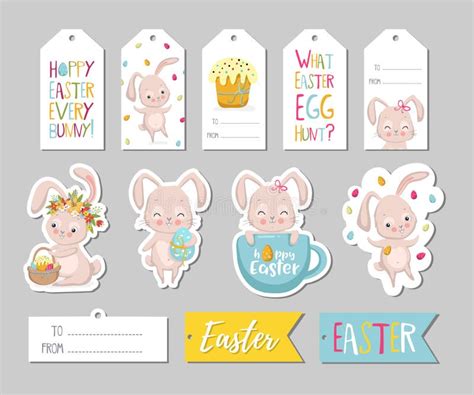 Easter Gift Tags Stock Illustrations 1 296 Easter Gift Tags Stock