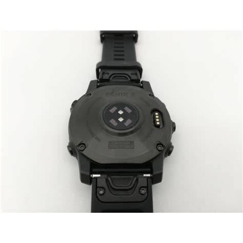 Garmin Fenix Sapphire Dual Power Ti Black Dlc Black