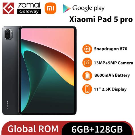 Global Rom Xiaomi Pad Pro Gb Gb Gb Gb Wifi Version Tablet