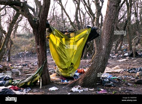 The Jungle Refugee Migrant Camp In Calais France Where Thousands Of