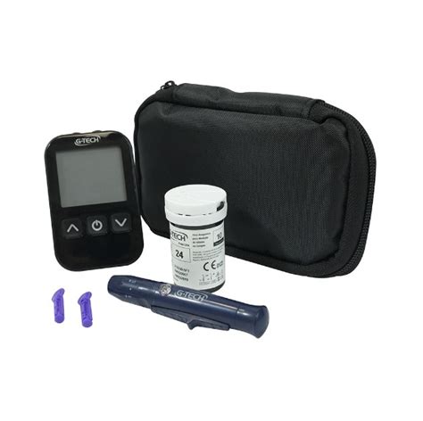 Kit Medidor De Glicose Completo Free Lite G Tech NG2 Medical