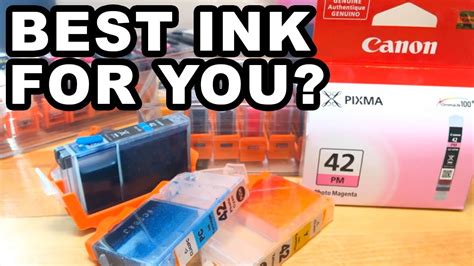 Canon Pro 100 Ink Options OEM 3rd Party Or Refill YouTube