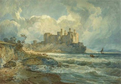 Conway Castle Joseph Mallord William Turner Ca 1798 Art Painting