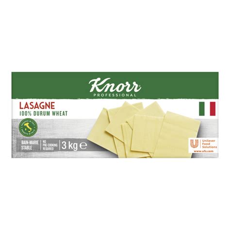 Knorr Collezione Italiana Lasagne Bak 3kg