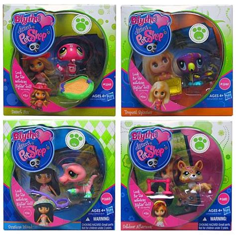 Blythe Loves Littlest Pet Shop Postcard Pets Wave 2