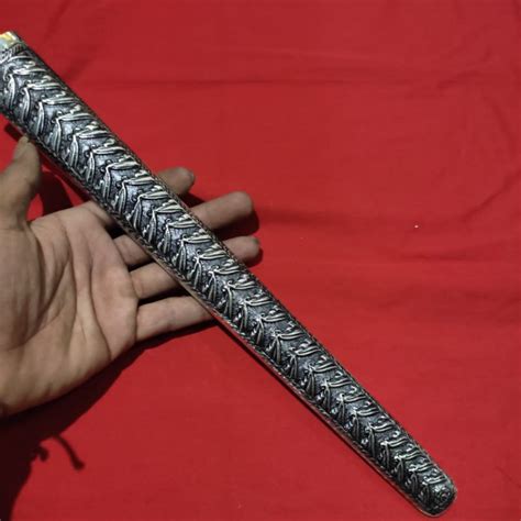 Jual Pendok Keris Model Bunton Solo Motif Full Daun Silang Shopee