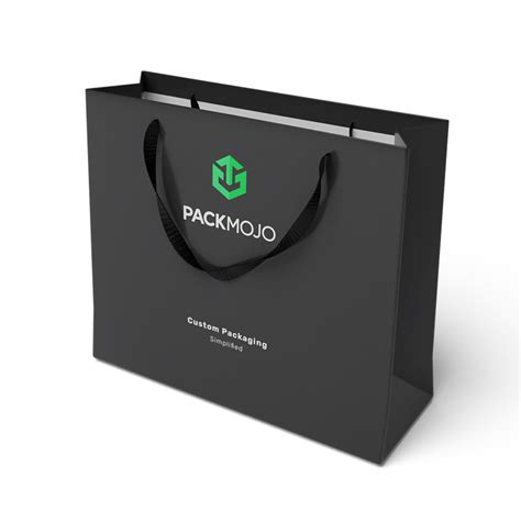 Custom Paper Bags Luxury Paper Bags PackMojo