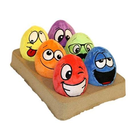 Multipet International Egg Noggins Dog Toys Assortment