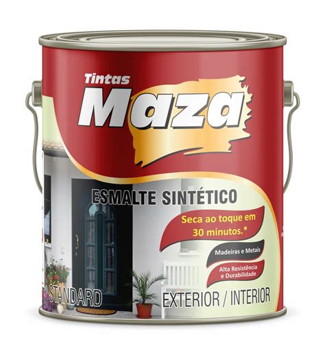 Maza Esmalte Sintetico Color Tintas