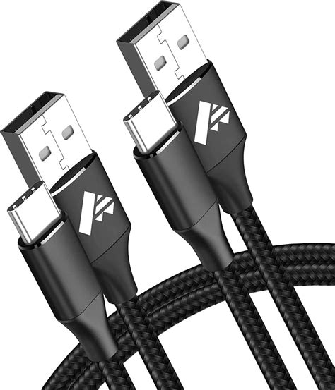 Buy 2 Pack 6ft Usb C Cable 3a Fast Charge Aiminu Usb A To Type C