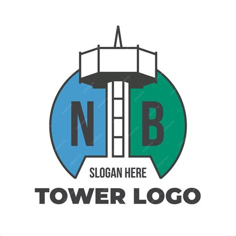 Premium Vector | Tower logo 1