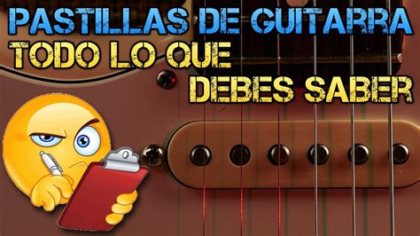 NO COMPRES PASTILLAS para Guitarra Eléctrica Antes de Ver Este Video