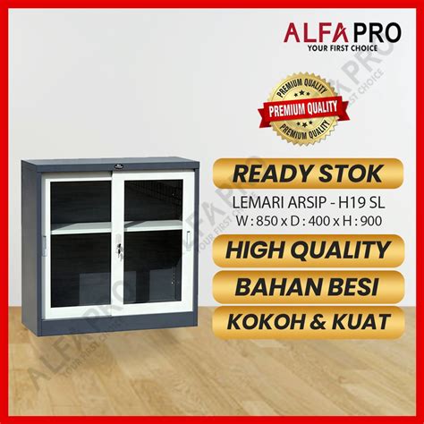 Jual Lemari Arsip Kantor Lemari Arsip Kabinet Pendek H19SL Shopee